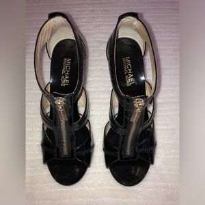 Michael Kors Women’s Berkeley T Strap Heel